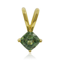 Colgante en oro con Demantoide de Madagascar (John Ferry)
