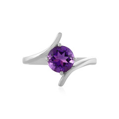 Anillo en plata con Amatista de Siberia