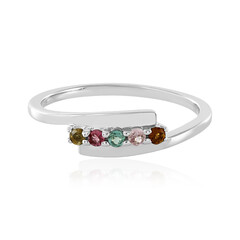 Anillo en plata con Turmalina