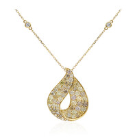 Collar en oro con Diamante fancy SI2 (CIRARI)