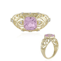 Anillo en oro con Cuncita AAA (de Melo)