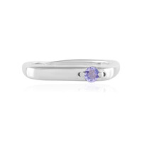 Anillo en plata con Tanzanita
