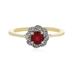 Anillo en oro con Rubí (Adela Gold)