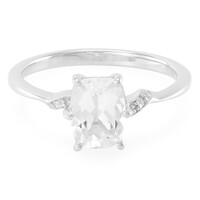 Anillo en plata con Goshenita