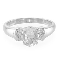 Anillo en plata con Petalita