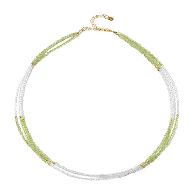 Collar en plata con Peridoto