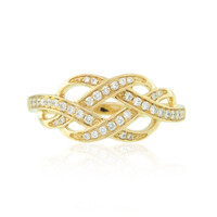 Anillo en oro con Diamante limpio a lupa F (LUCENT DIAMONDS)