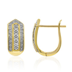 Pendientes en oro con Diamante SI1 (G)