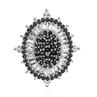 Anillo en plata con Topacio blanco (Dallas Prince Designs)