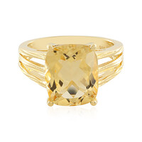 Anillo en plata con Citrino