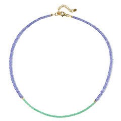 Collar en plata con Esmeralda de Colombia
