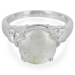Anillo en plata con Cuarzo Medusa