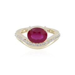 Anillo en oro con Rubí de Madagascar (de Melo)