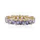 Anillo en oro con Tanzanita (de Melo)