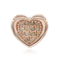 Colgante en oro con Diamante rosa de Francia de Argyle SI1