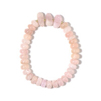 Brazalete con Morganita de Madagascar (Riya)