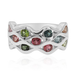 Anillo en plata con Turmalina