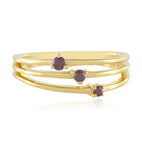 Anillo en plata con Diamante púrpura I2