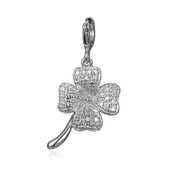 Colgante en plata con Diamante I3 (I)
