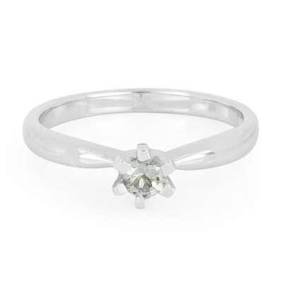 Anillo en plata con Tanzanita verde
