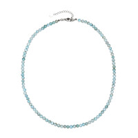 Collar en plata con Larimar