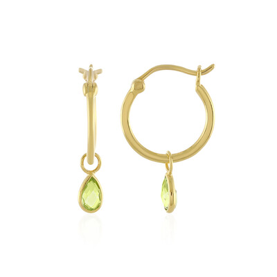 Pendientes en plata con Peridoto