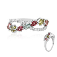Anillo en plata con Turmalina