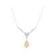 Collar en plata con Citrino
