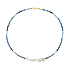 Collar en plata con Cuarzo blanco