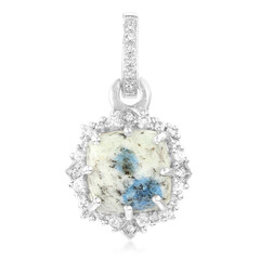Colgante en plata con Azurita de K2