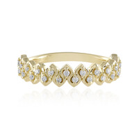 Anillo en oro con Diamante limpio a lupa F (LUCENT DIAMONDS)