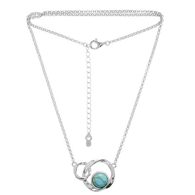 Collar en plata con Turquesa (dagen)