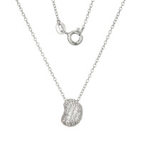 Collar en plata con Zircón (Adela Silber)