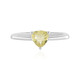 Anillo en plata con Fluorita amarilla