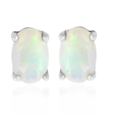 Pendientes en plata con Ópalo de Welo