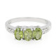 Anillo en plata con Turmalina Paraíba