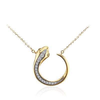 Collar en oro con Diamante SI1 (G) (Annette)