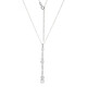 Collar en plata con Topacio blanco (Adela Silber)