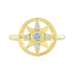 Anillo en plata con Zircón de Ratanak Kirí