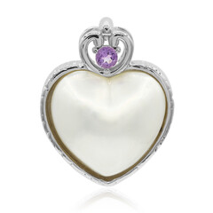 Colgante en plata con Perla Mabe (TPC)