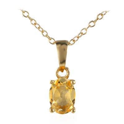 Collar en plata con Citrino