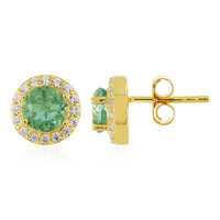 Pendientes en plata con Fluorita de Esperanza