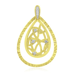 Colgante en plata con Diamante I1 (G)