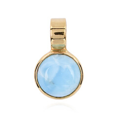 Colgante en plata con Larimar