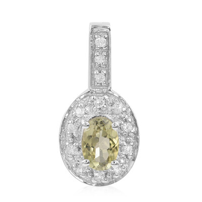 Colgante en plata con Turmalina