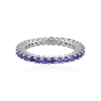 Anillo en plata con Tanzanita AAA