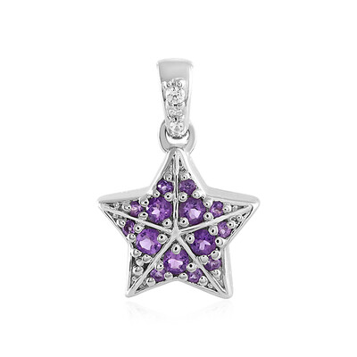 Colgante en plata con Amatista