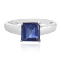 Anillo en plata con Cianita