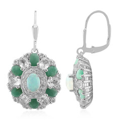 Pendientes en plata con Ópalo de Welo