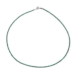 Collar en plata con Malaquita